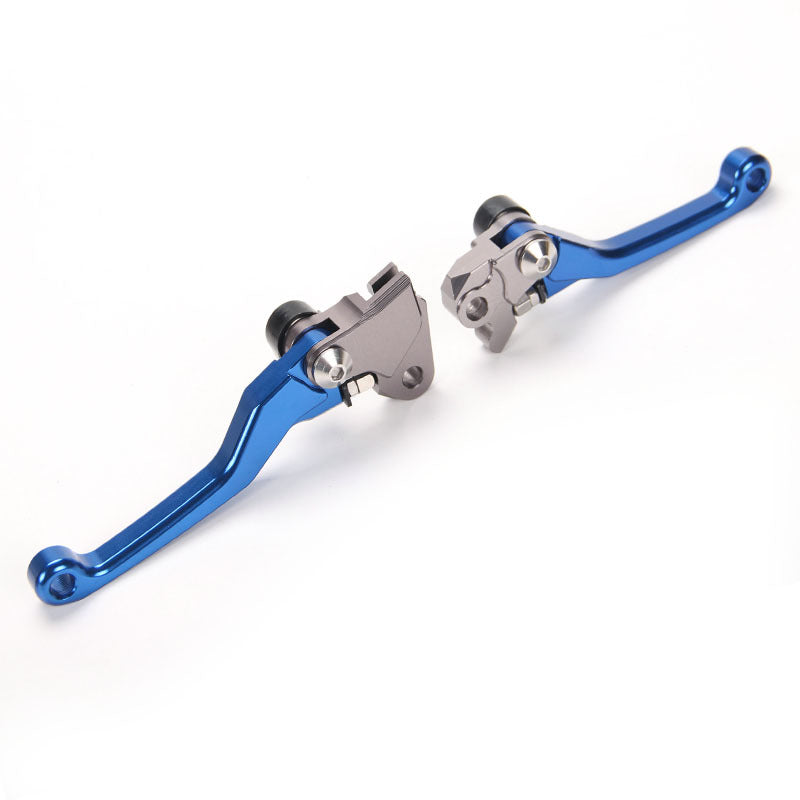 Blue off road dirtbike Brake Clutch Levers for Yamaha YZ125 YZ250 /2001-2007