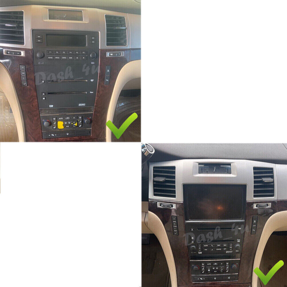 13.6 Android 13 for Tesla Vertical Screen GPS Radio for Cadillac for Escalade 2006-2015