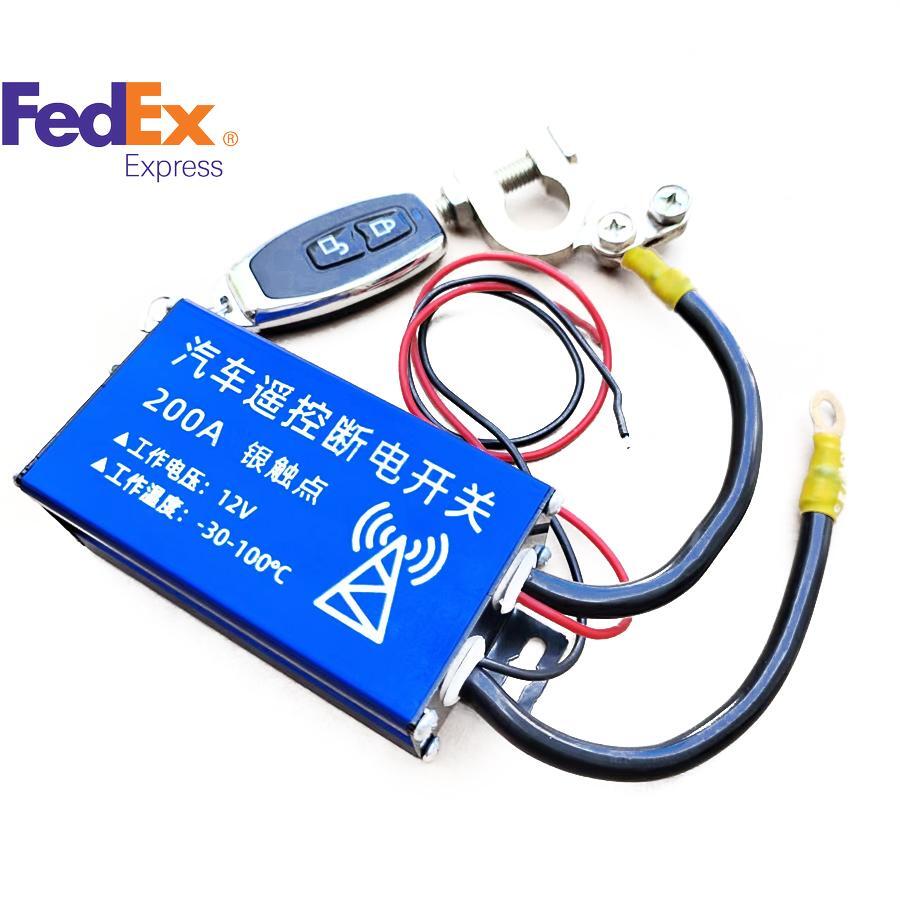 1x 12v 200A Car Battery Disconnect Switch System Remote Control+Battery Isolator