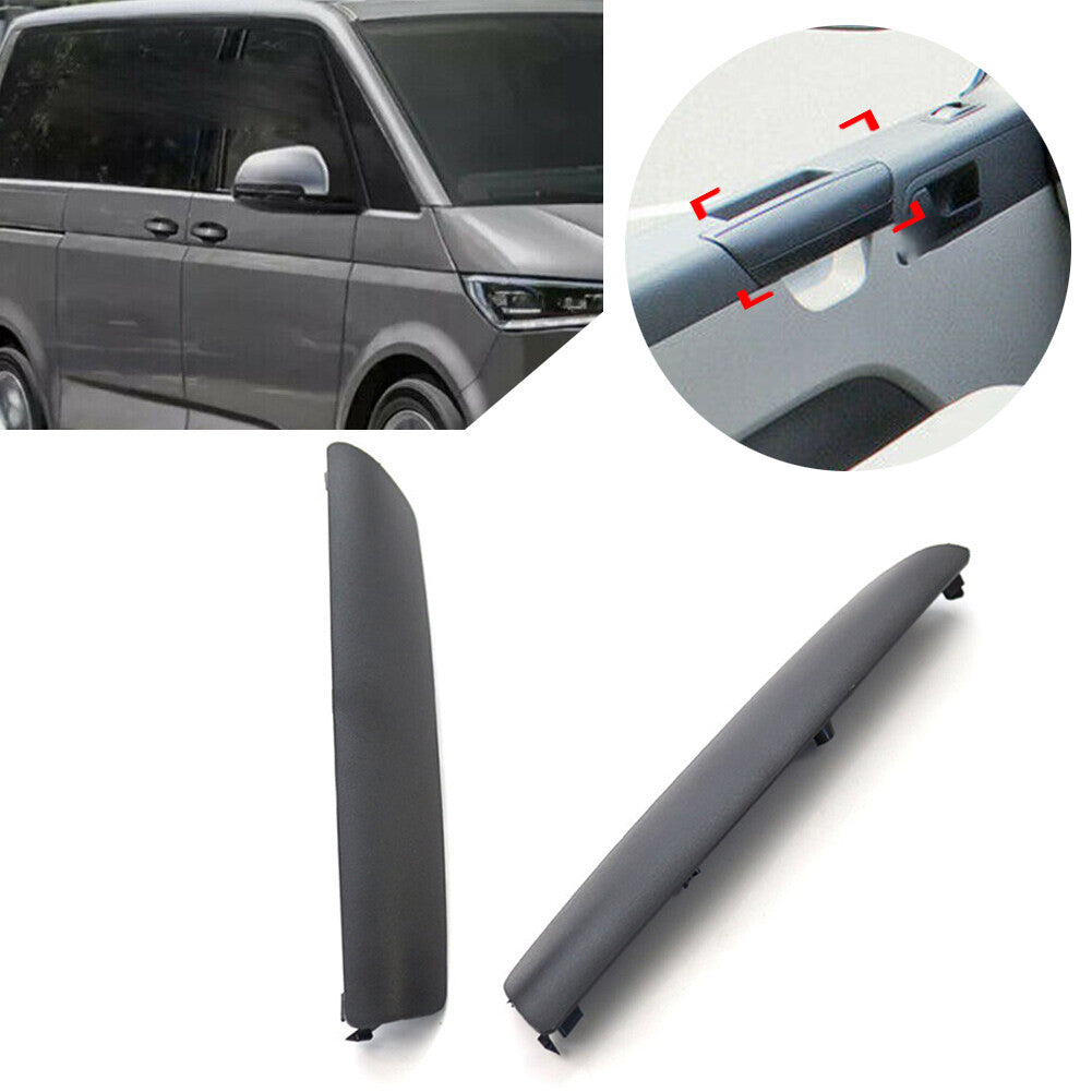 Interior Door Pull Handle Trim Cover for VW Transporter T5 Multivan 2010-2015