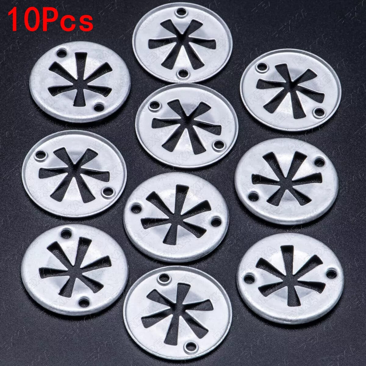 for VW for AUDI for SKODA for SEAT HEAT SHIELD CLAMPING WASHER QTY 10 FASTENING CLIPS 30MM