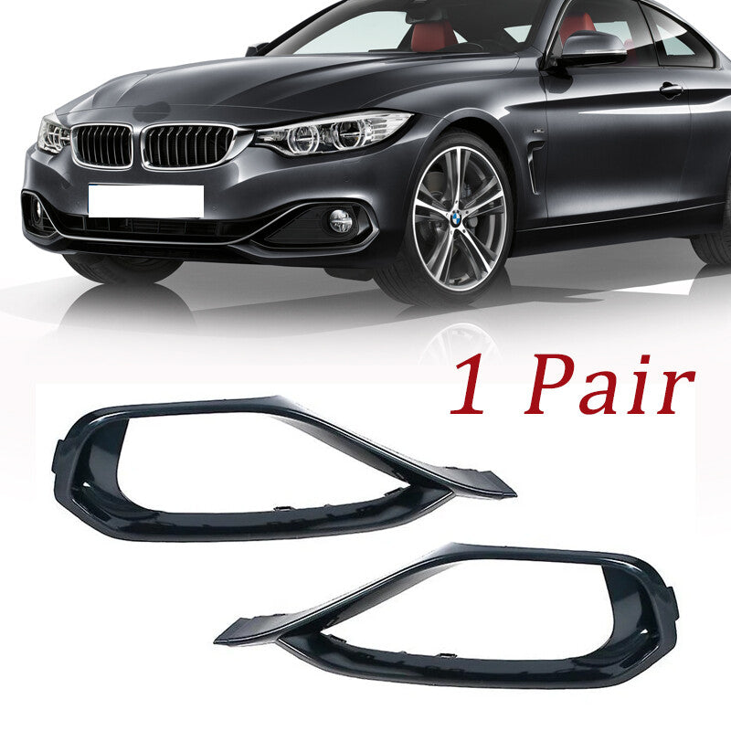 2PC Front Bumper Fog Light Frame for BMW 4 SERIES F32 F33 F36 2013-2016