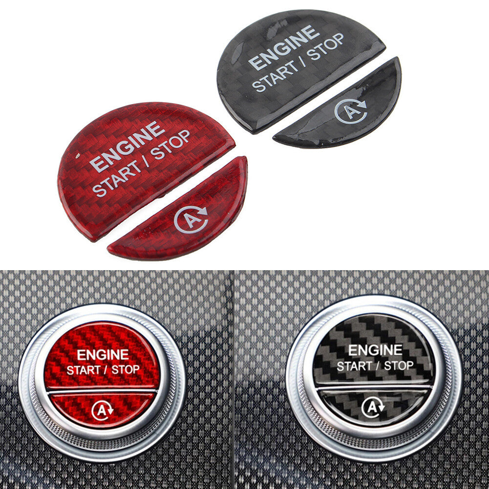 for Mercedes-Benz C-Class W206 2022+ Engine Start Stop Button Cover Trim