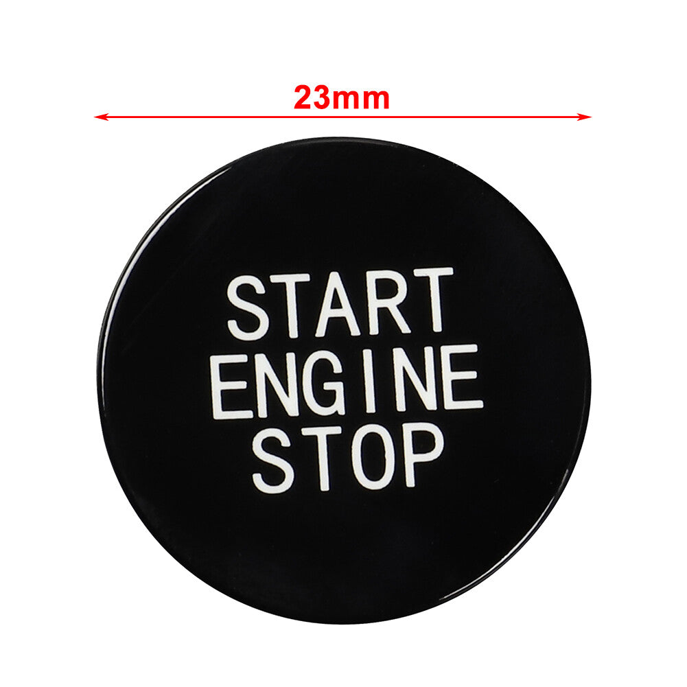 for BMW 3 8 X Series Blue Car Engine Start Stop Button Switch Cover Trim