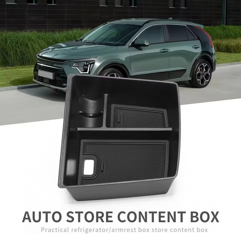 for Kia Niro SG2 2022 2023 Car Central Armrest Storage Box Center Console Tray