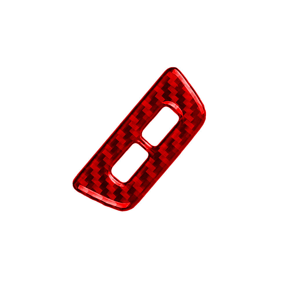 Red for VW for Golf 8 MK8 GTI Carbon Fiber Interior Rear USB Button Cover Trim 2021