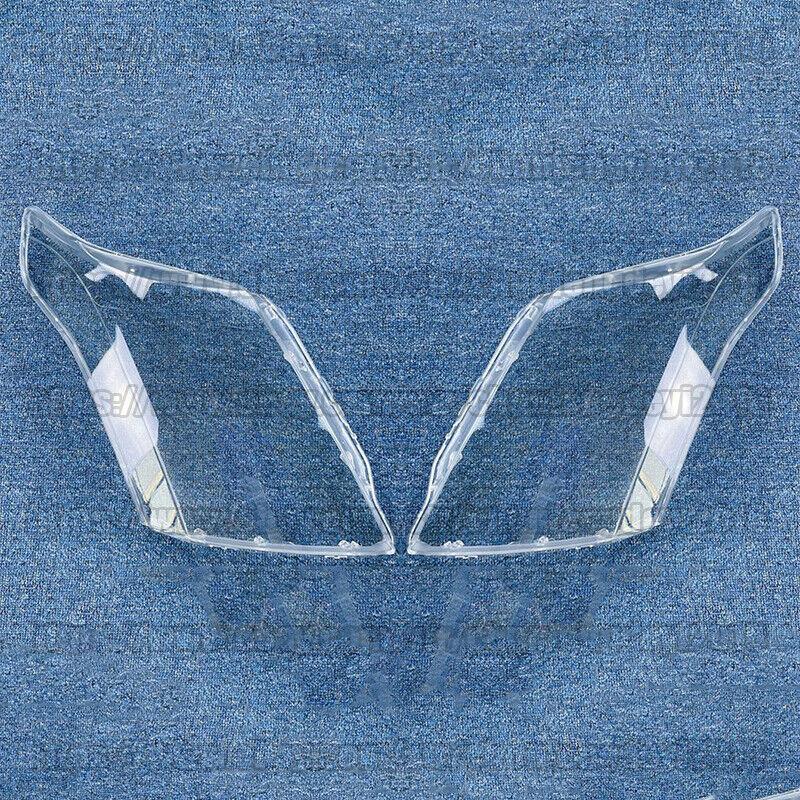 For 2010-2015 for Cadillac SRX Left Right Side Headlight Transparents Lamp Cover