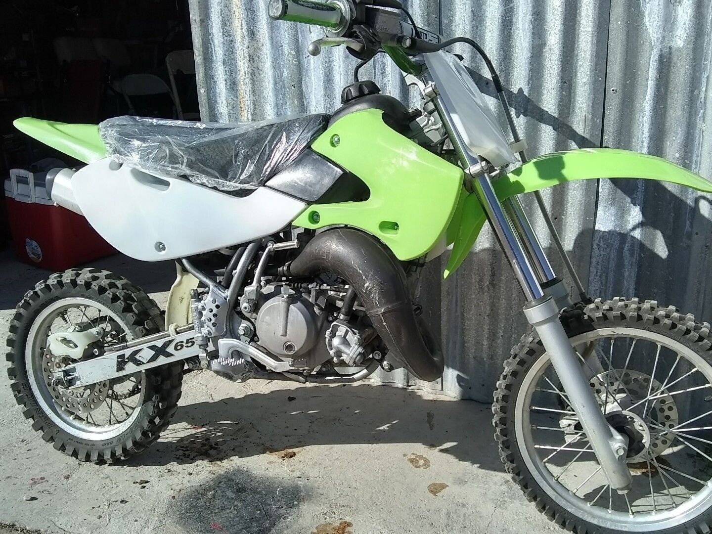 Plastics Fender Decal Sticker Kit for Seat KLX110 KX65 Pit Dirt Bike 110cc 125cc 140