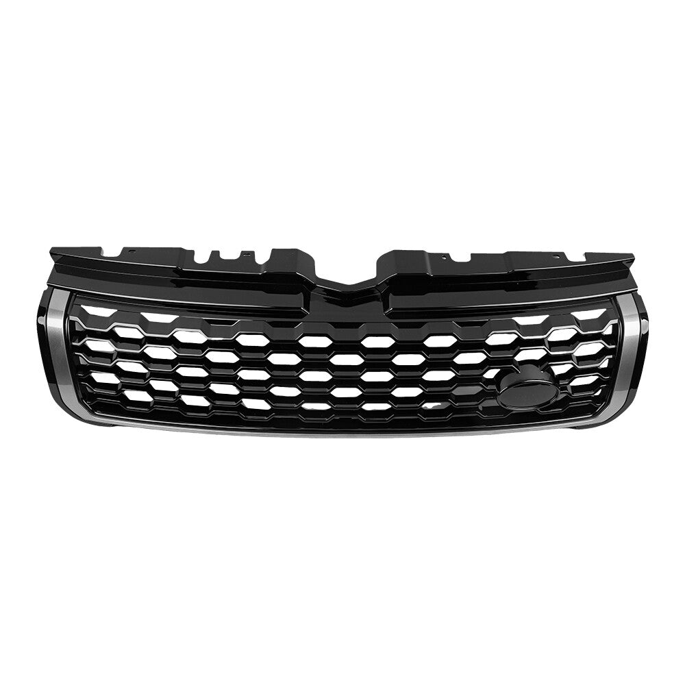 Glossy Black Front Bumper Grill FIT for Range Rover Evoque 2012-2019
