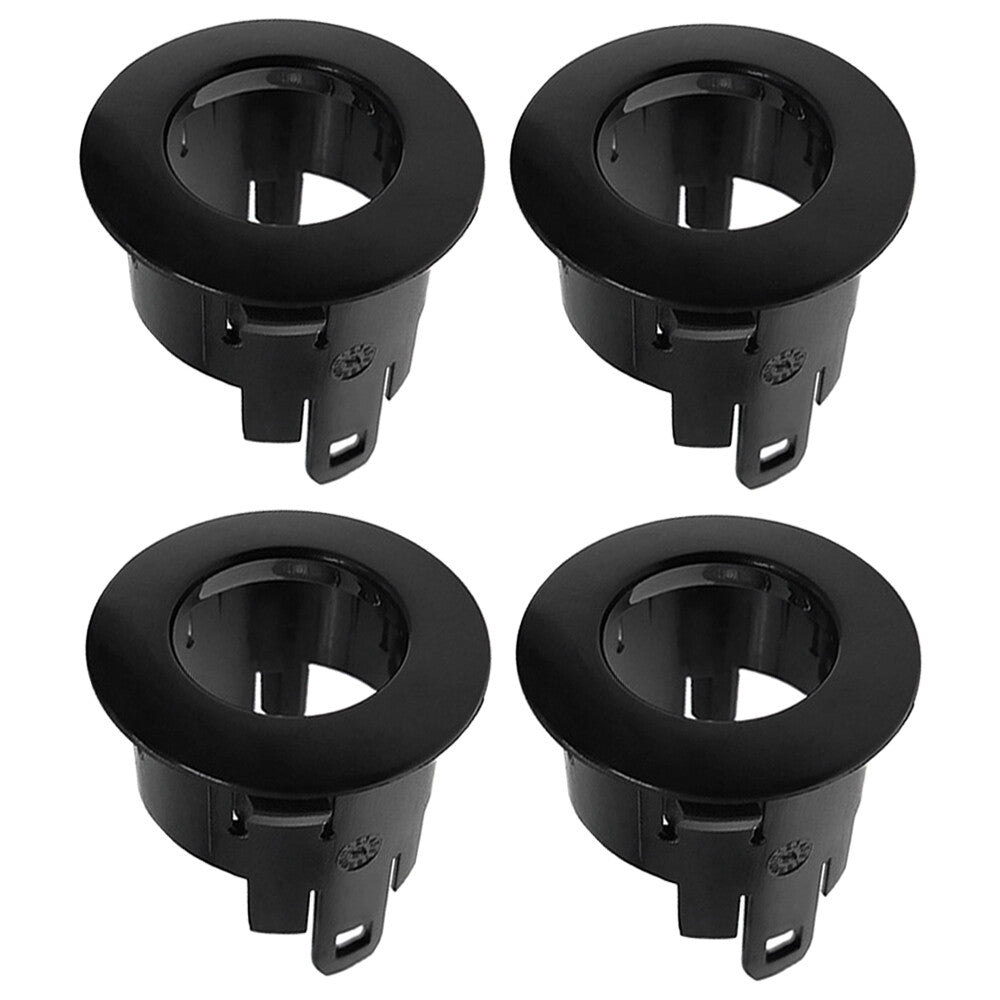 4Pcs Parking Sensor Retainer Bumper Holder Black Plastic Fits For RLX 2014-2016