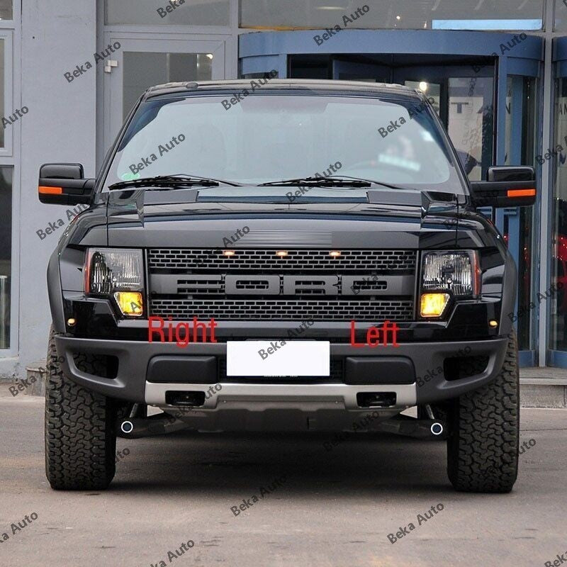 Suitable for 2009-2014 for Ford F-150 SVT front bumper lower bore cover (Beze cap 1 pair)