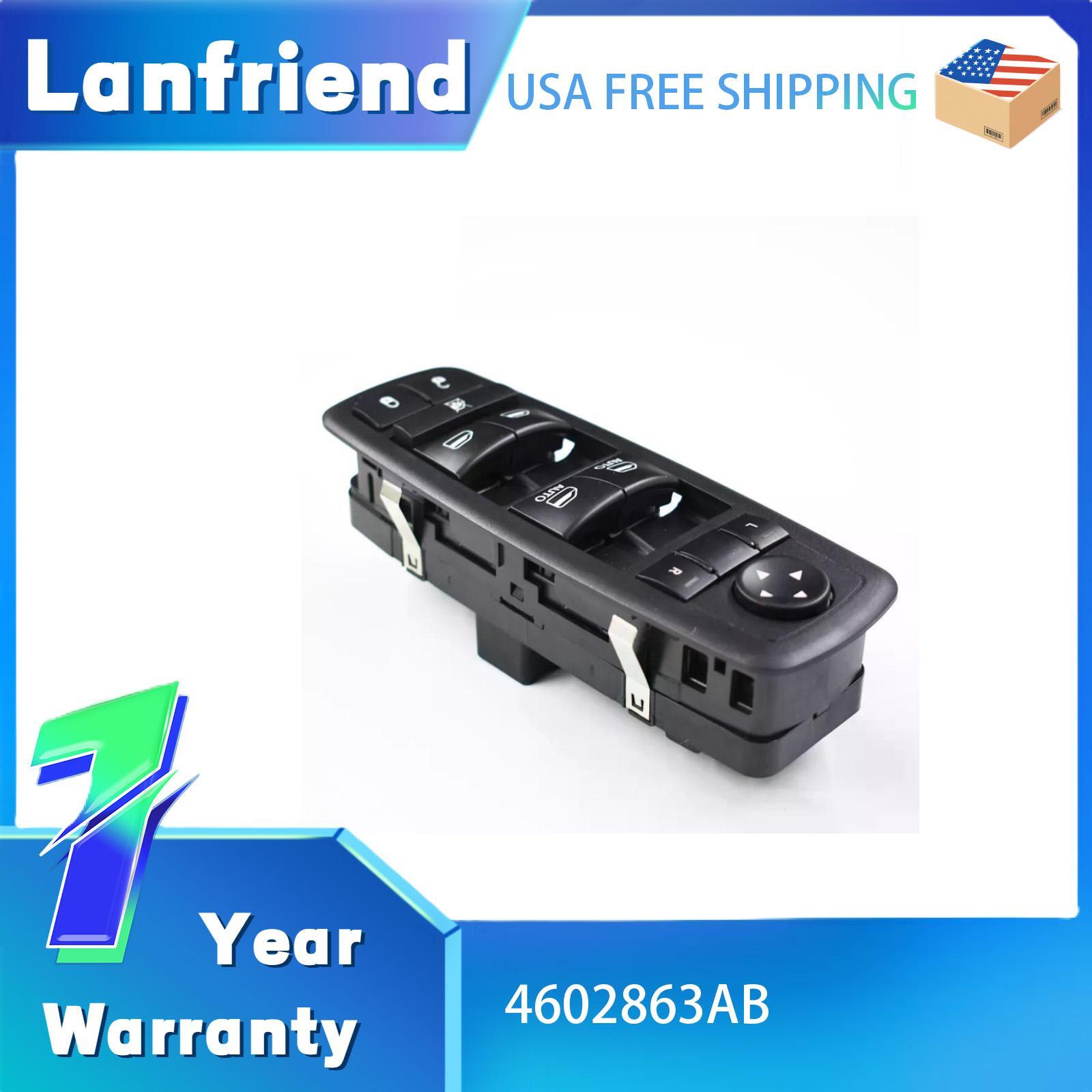 4602863AB Master Power Window Switch Fit for RAM 2500 3500 2015-2023 Models