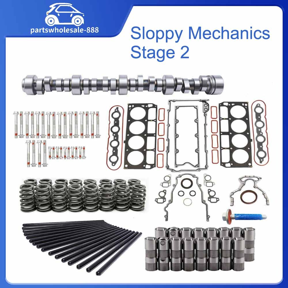 12499225 Sloppy Mechanics Stage 2 Camshaft Kit for LS1 4.8 5.3