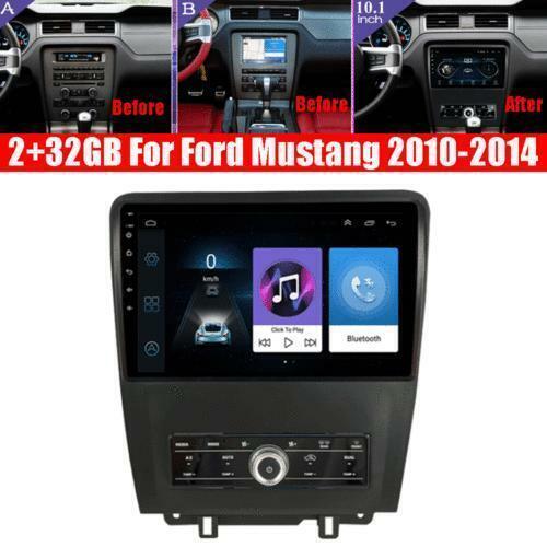 For 10-14 for Ford for Mustang Android 10.1 Stereo Radio GPS Head Unit Wifi 2+32GB 10.1