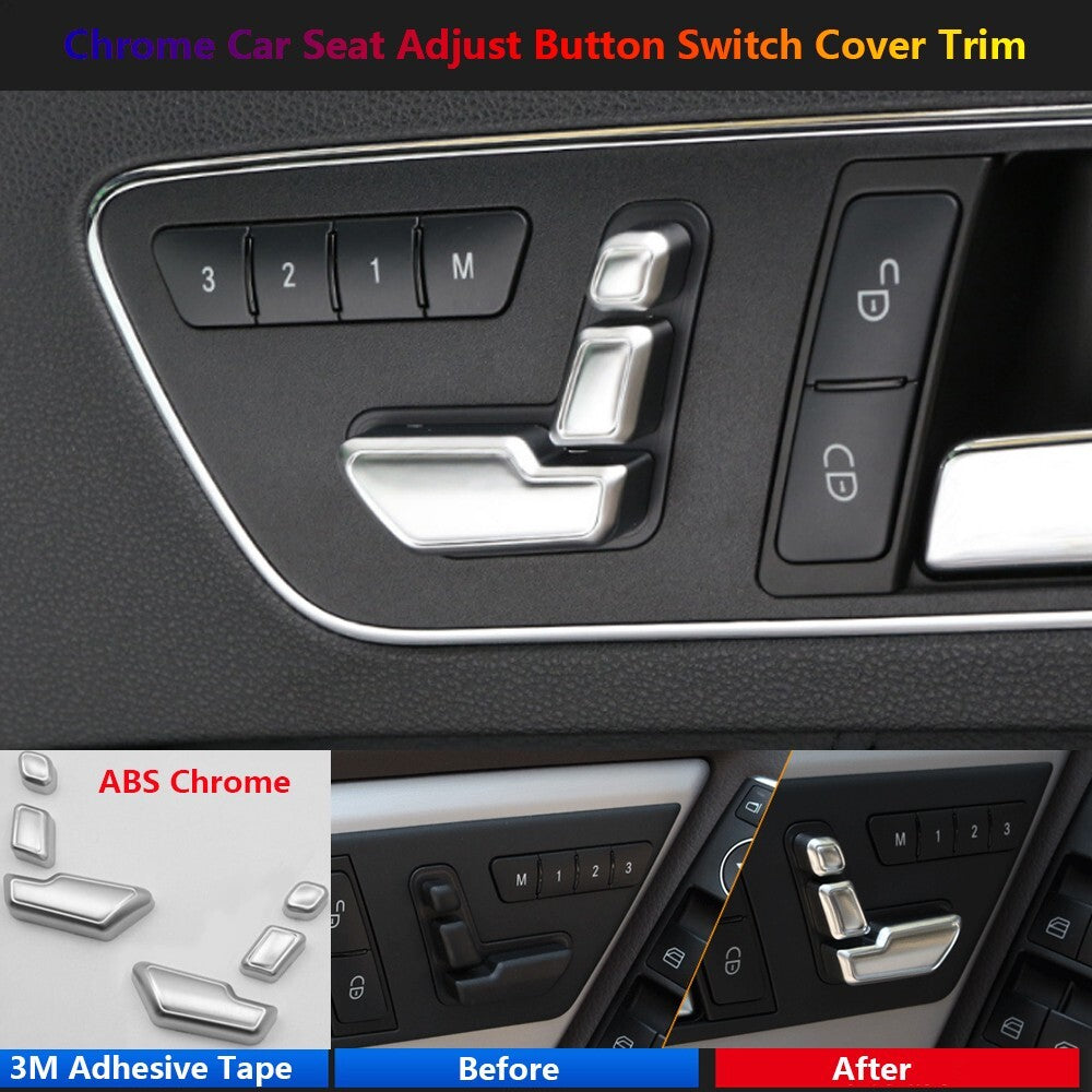 for Mercedes-Benz W212 W204 W166 CLS C218 X166 X204 Door for Seat Switch Cover Trims