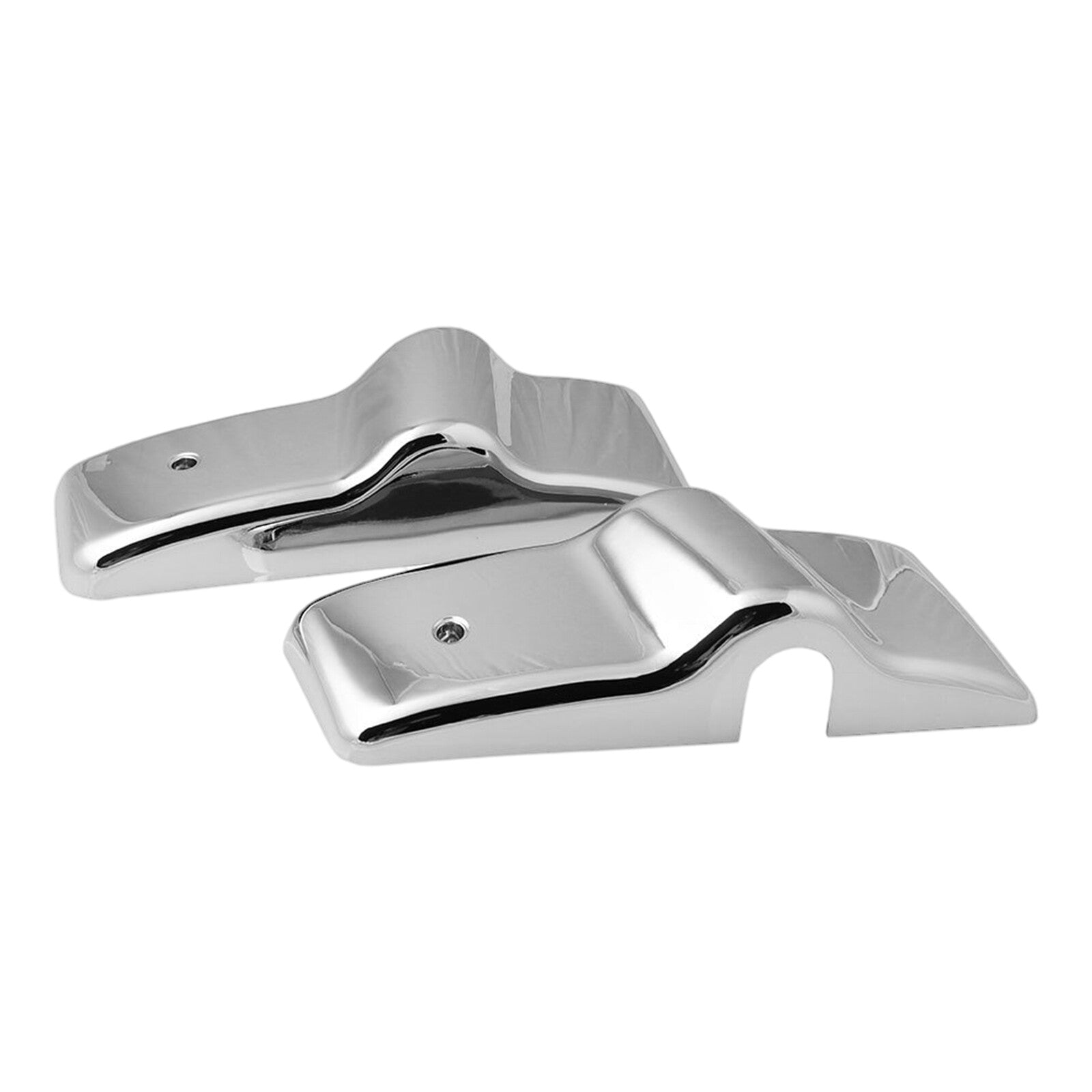 2-Piece for Freightliner Columbia Century L+R Side Chrome Door Mirror Cover Brackets