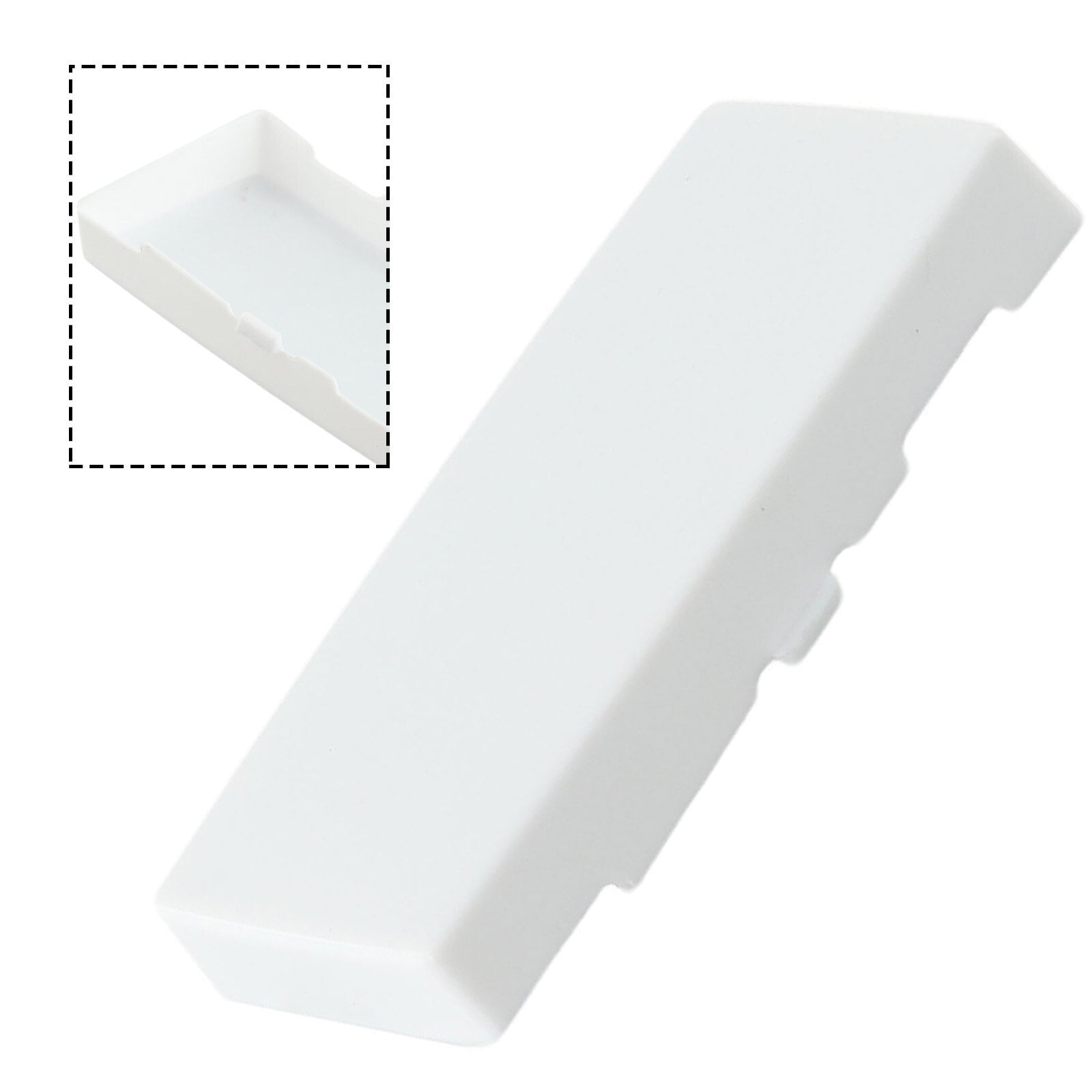 Rectangular Dome Lens Dome Light Lens for Chevrolet 1982-03 S10 74323 Pickup