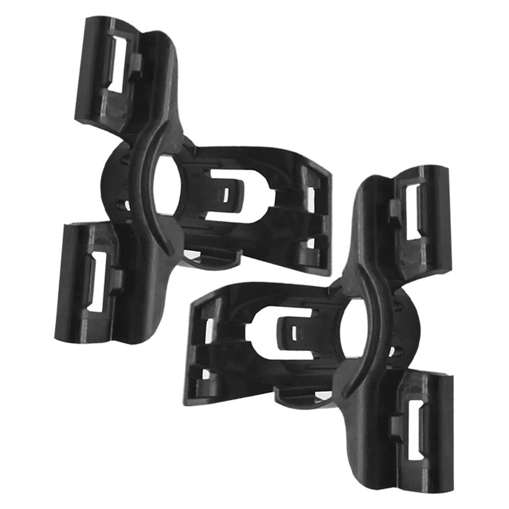 Fits For GLE-Class 2020-2023 2Pcs Front Left Right Side Bumper Bracket Black
