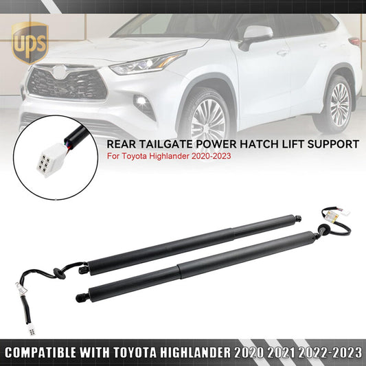 2Pcs Tailgate Lifter Left  Right 68910-0E070 68920-0E050 For Highlander 21-2023
