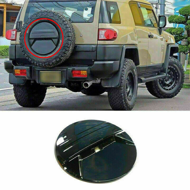 ABS Black Rear Spare Tire Cover Hard Shell Kit for Toyota FJ Cruiser 2007-2020