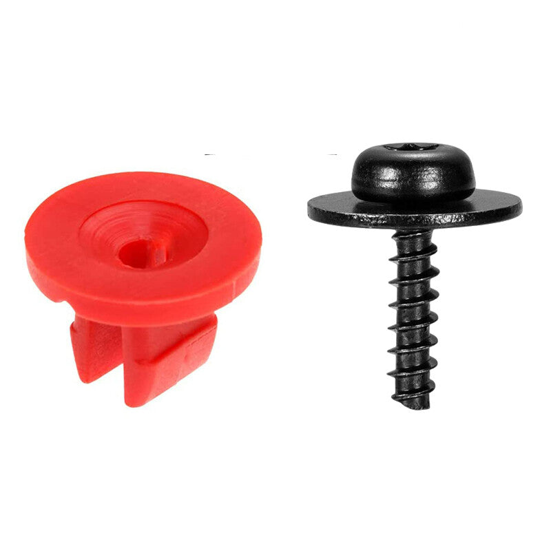 10 Set Engine Splash Shield Screws Retainer Nut for Ford Focus Escape Explorer