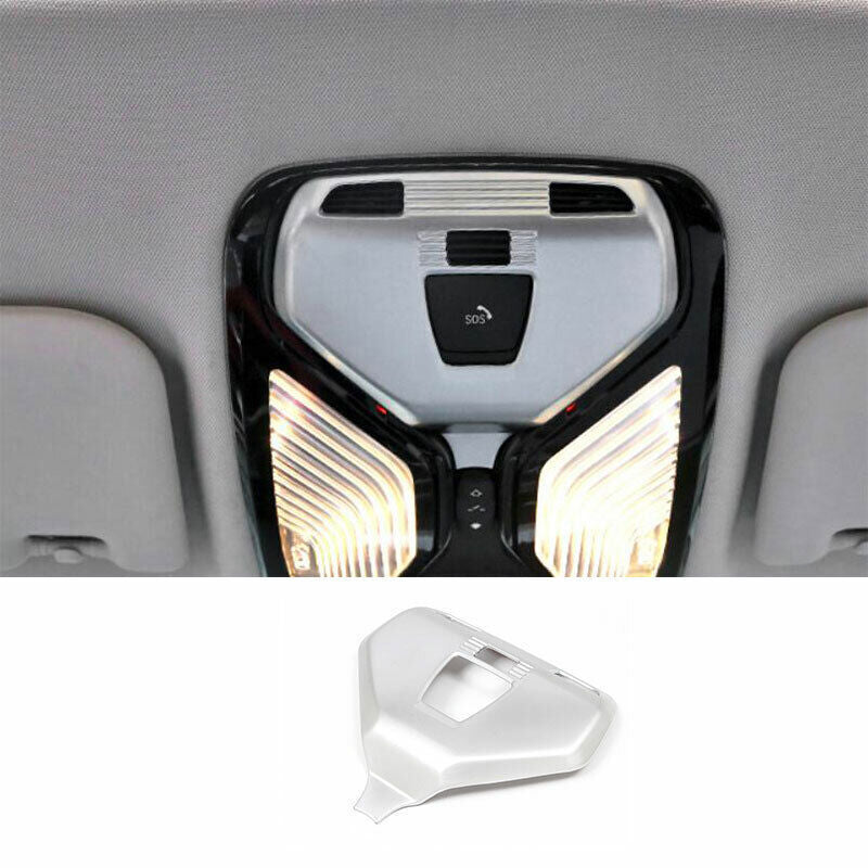 for BMW X3 G01 2018-2021 ABS Silver Inner Front Reading Lamp Frame Cover Trim 1P