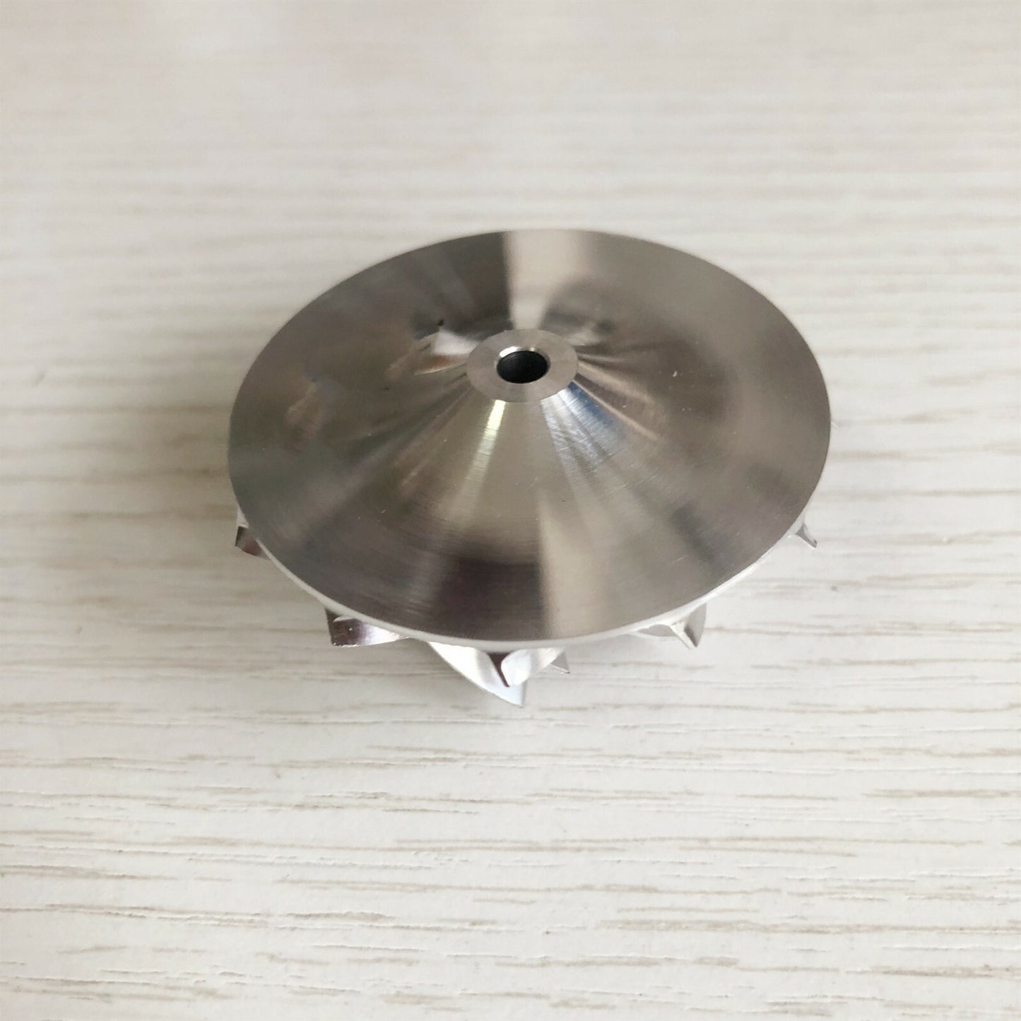 GT1249 34.66/49.00 mm 6+6 Blade High-Performance Turbine Billet Compressor Wheel