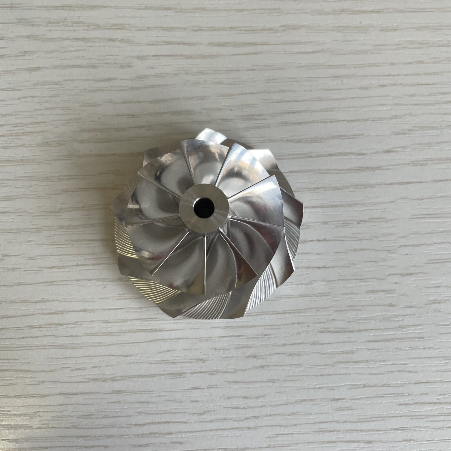 MGT2056 Reverse 1217-02 42.27/56.02 mm 9+0 Blade Turbine Billet Compressor Wheel