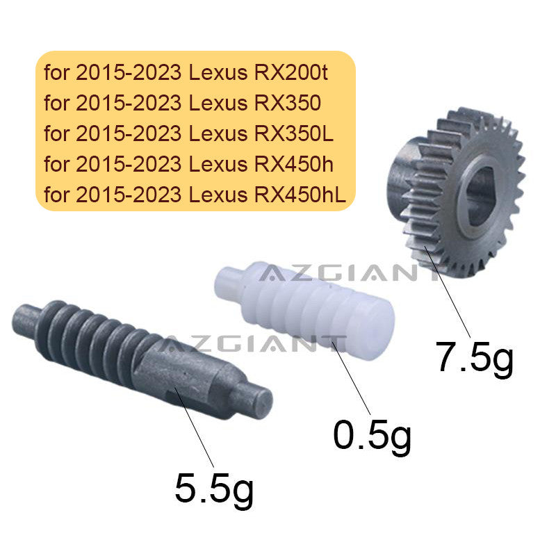 Side mirror folding motor gears are compatible with for Lexus RX200t/RX350/RX350L/RX450h/RX450hL