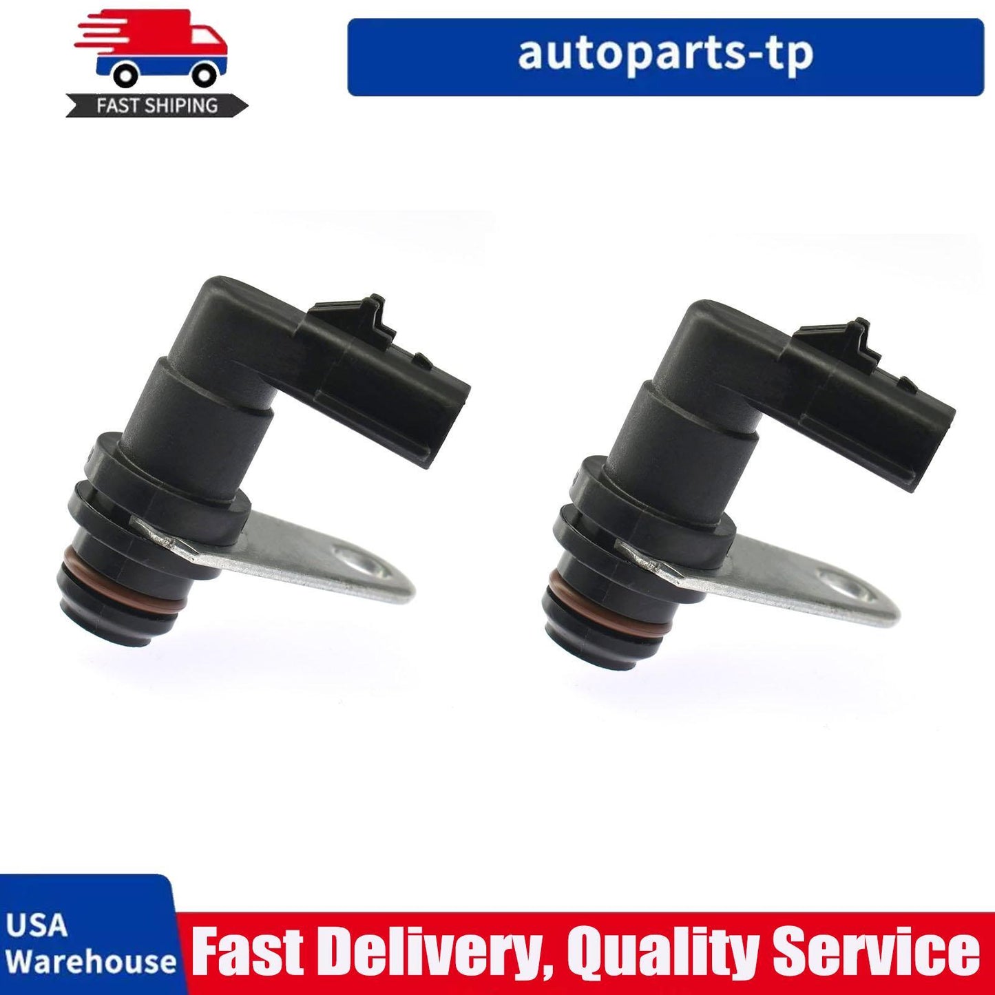 2x Crankshaft Position Sensor 23535804 For Detroit Diesel 60 for Freightliner