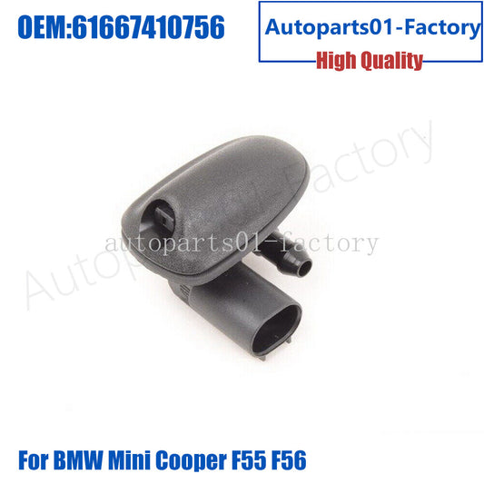 61667410756Wiper Water Nozzle Nozzle Cleaning Nozzle for BMW for Mini Cooper F55 F56