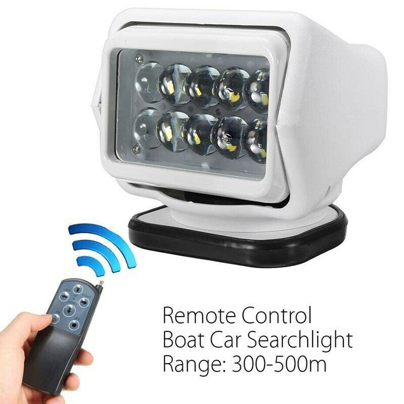 50W Led Remote Control Search Light 360¡ã Magnetic Base Truck Boat Camping