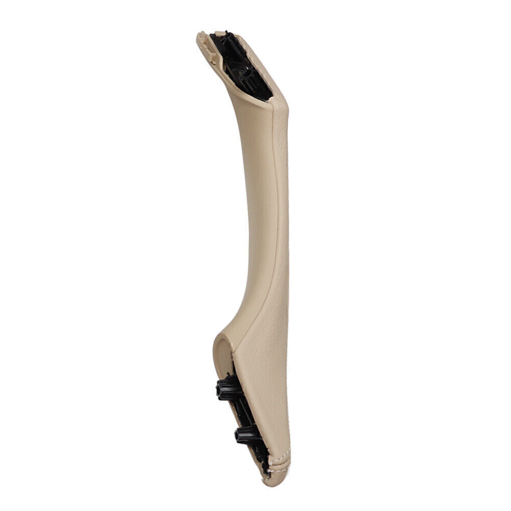 for BMW 5 series F10 F11 F18 Beige 1x Left Side Leather Door Trim Pull Handle