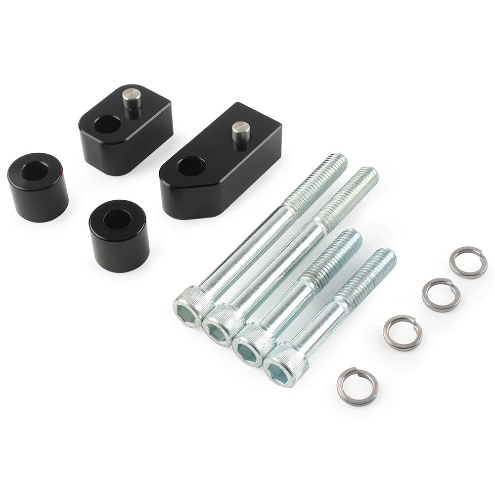 3/4 Driver Floorboard Spacer Extension Kit for Harley Touring Street Road Glide