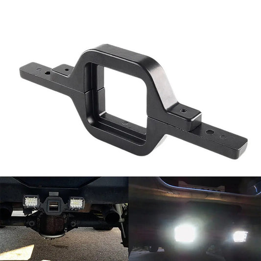 1Pcs Car Towing Hitch Mount Rear Back Up Lamp Bracket Dual LED Work Light Holder