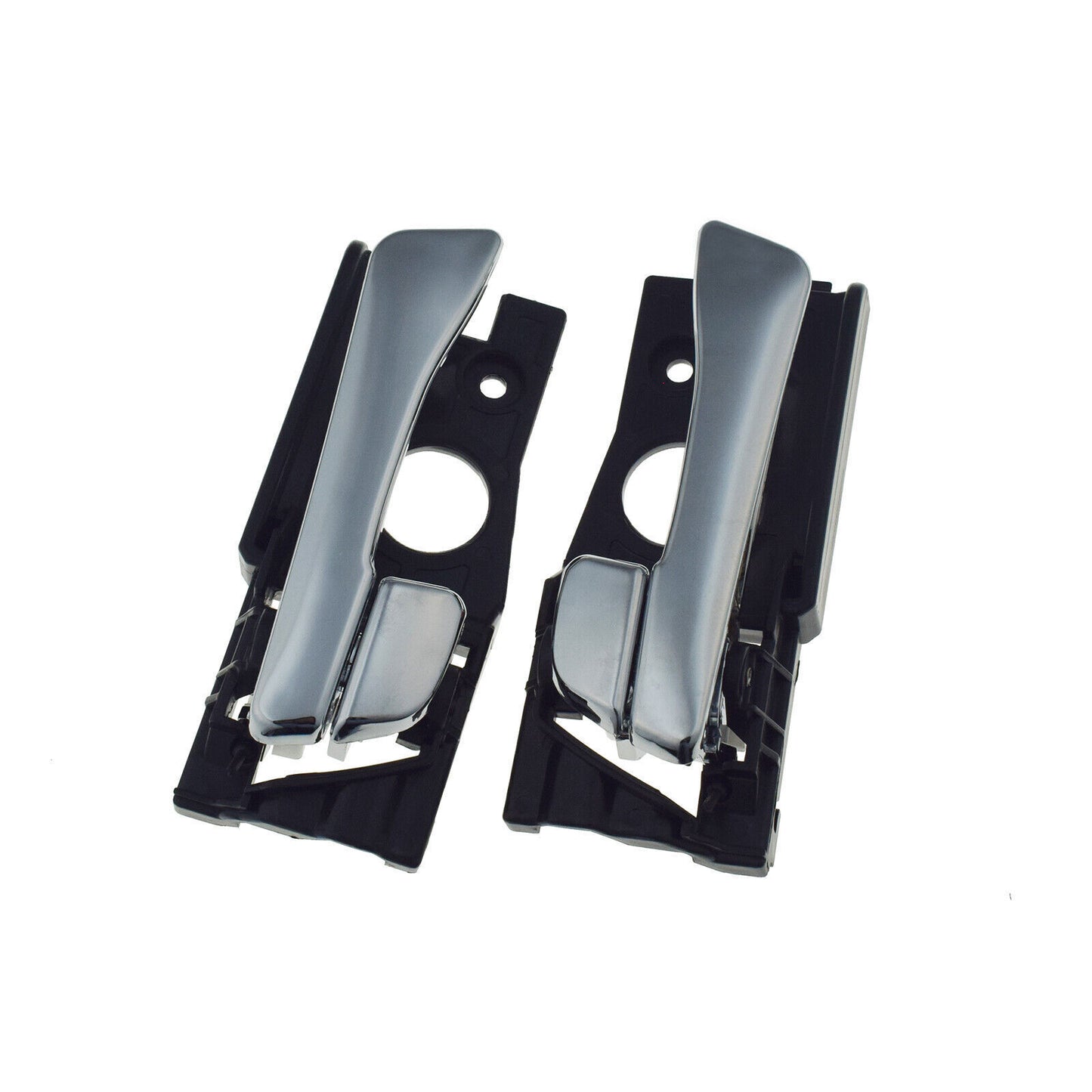 for Hyundai Accent 2012-2017 Rear Left  Right Interior Door Handles Pair Chrome