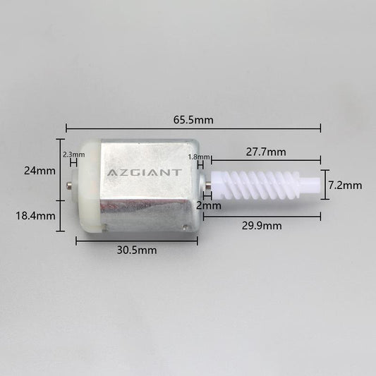 The door lock actuator motor is suitable for Nissan Frontier 80501-ZP70A and 80500-ZP00A models manufactured between 2005 and 2021.