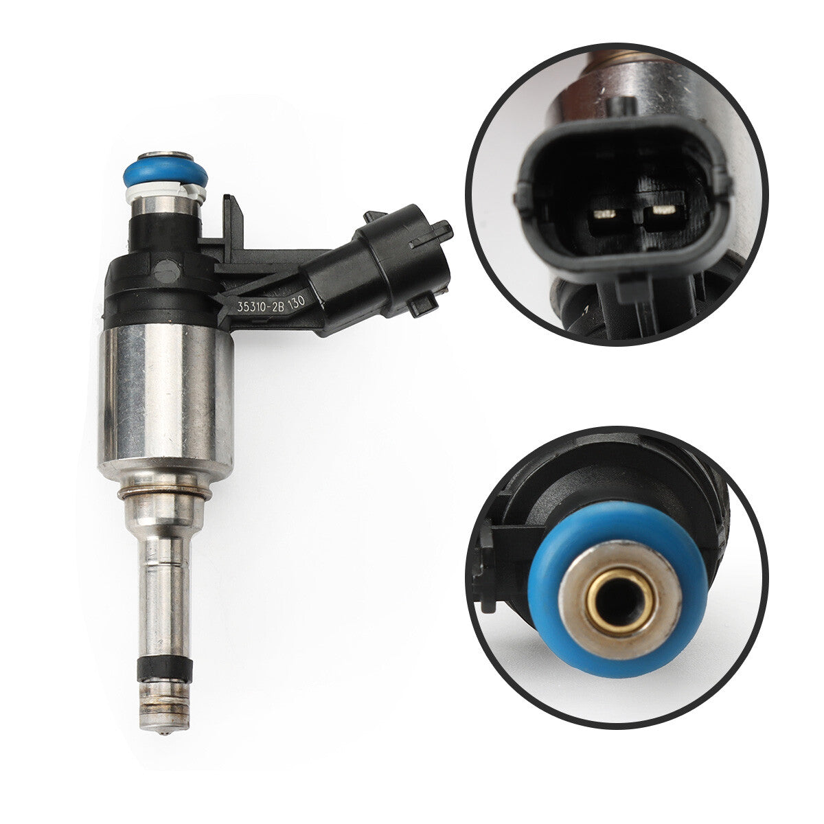4Pcs Fuel injector for Hyundai Accent for Veloster for Kia Rio Soul 1.6L L4 2012-2017 US