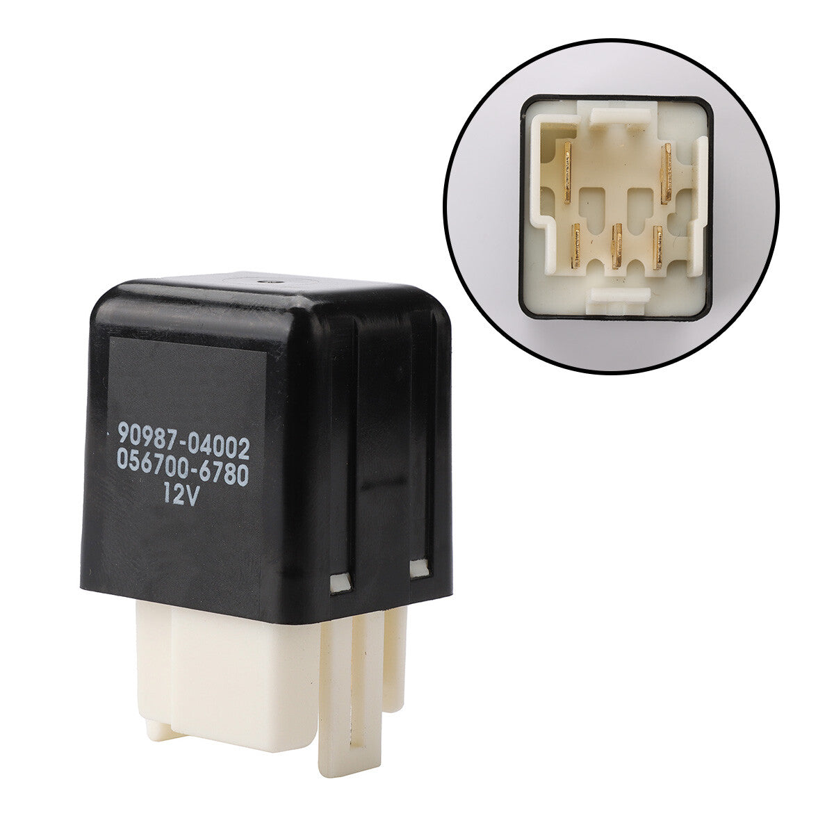 Cooling fan relay heater control relay 90987-04002 is suitable for Toyota 4Runner Van for Lexus .