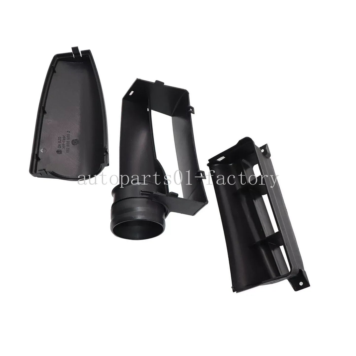 3PCS Air Intake Guide Inlet Duct Kit Fit for VW for Golf for Jetta Mk5 Mk6 for Audi A3