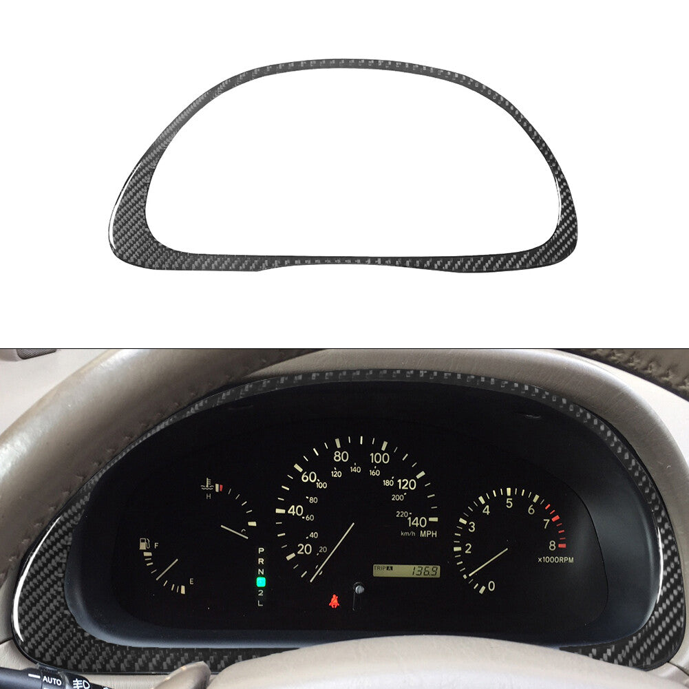 Carbon Fiber Interior Speedometer Cover Trim for Lexus RX300 1998-2003 Type A