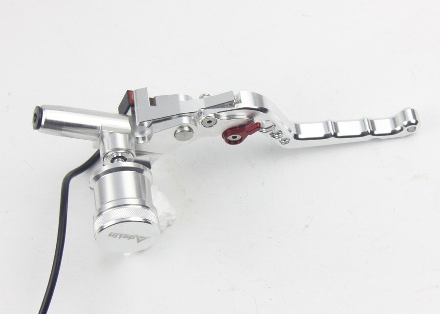 Adelin CNC PX-2 Brake Hydraulic Lever Master Ruckus Zoomer Motorcycle 7/8 Silver