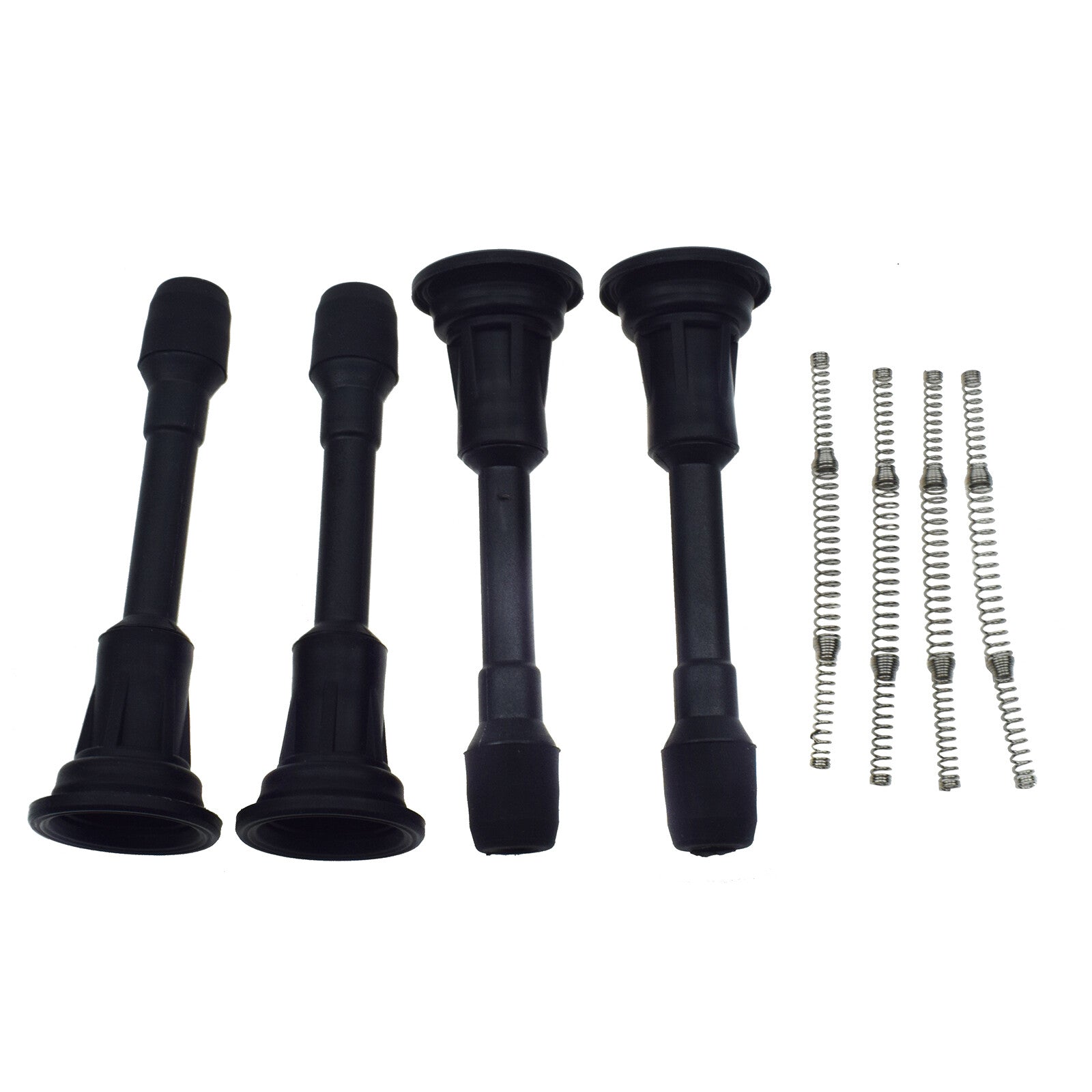 Set of 4 Ignition Coil Rubber Boot Spring for Nissan Altima Rogue Sentra Versa-