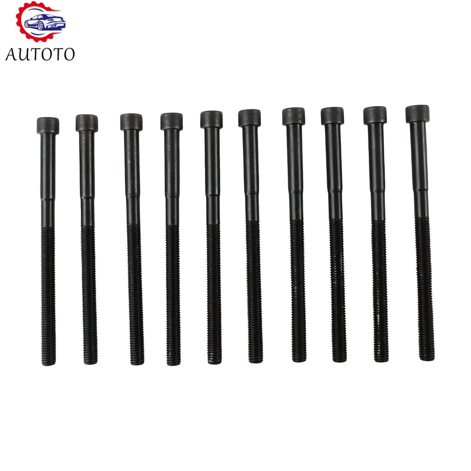10x Head Bolt For G4FG for Hyundai Accent Verna Creta for Elantra HB20 for Kia Forte Cerato