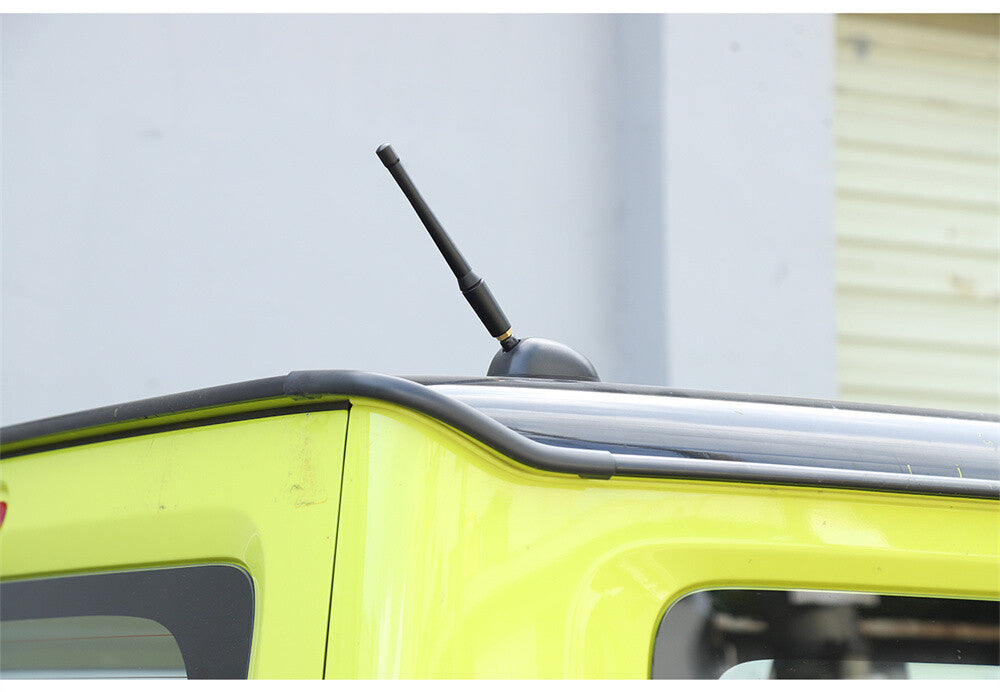 Black Antenna Mast Radio AM/FM Trim Kit for Suzuki for Jimny 2019-23 Car Accessories