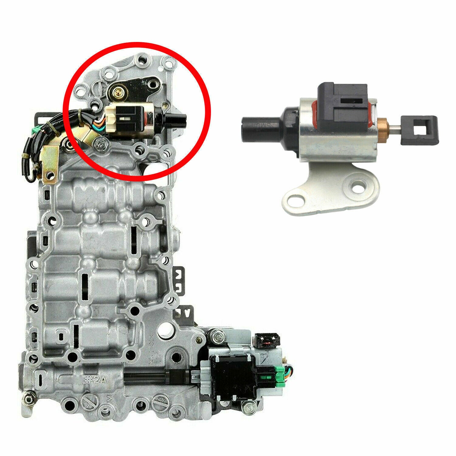 The JF010E CVT stepper motor is suitable for Japanese Altima, Maxima, Murano, and Versa RE0F09A