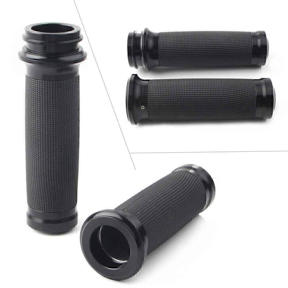 Pair Motor 1 26MM Handlebar Hand Grips Fits for Harley Touring Electronic Throttle
