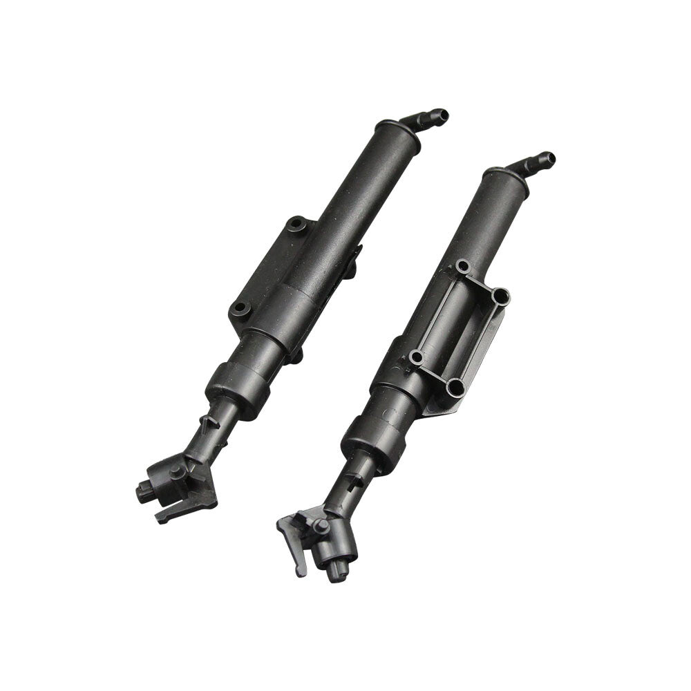 1 Pair Headlight Washer Fluid Jet Nozzle Left Right for Volvo XC60 09-13 Black