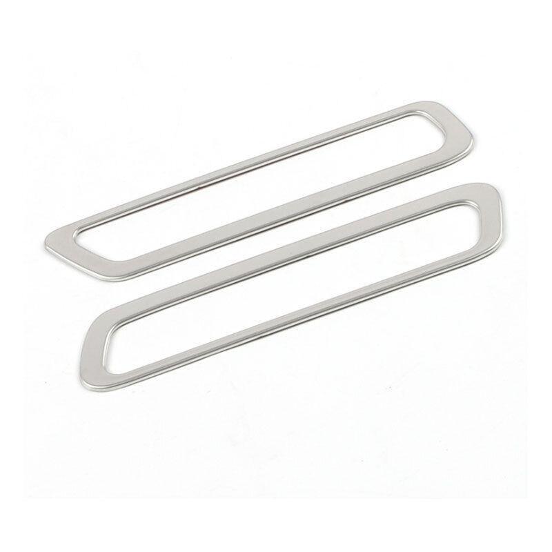 Fit for Ford Explorer 2020-2022 Silver Steel A Pillar Air Outlet Vent Cover Trim