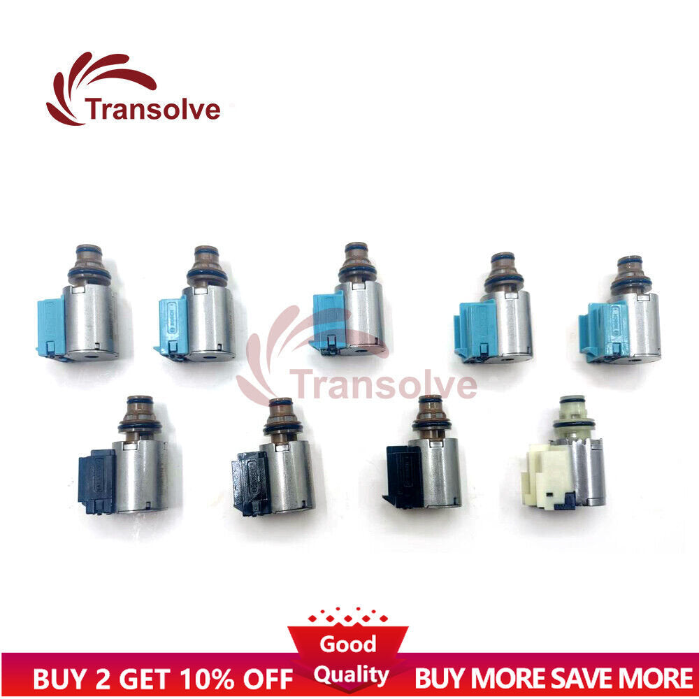 724.0 Transmission Solenoid Valve 9PC/Kit for MERCEDES-BENZ (7G-DCT) Gearbox